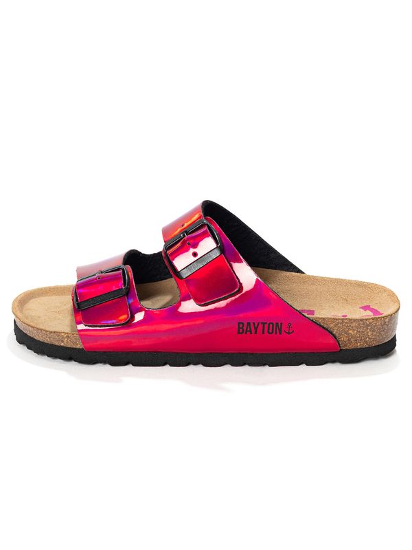 Bayton Bayton Natikače s potpeticom 'Athena'  roza / crna