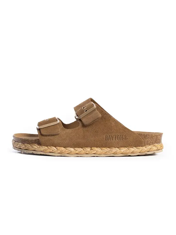 Bayton Bayton Natikače s potpeticom 'Atlas'  boja devine dlake (camel)