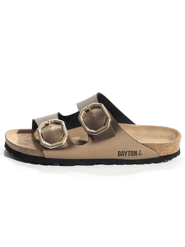 Bayton Bayton Natikače s potpeticom 'Atlas'  bronca / crna