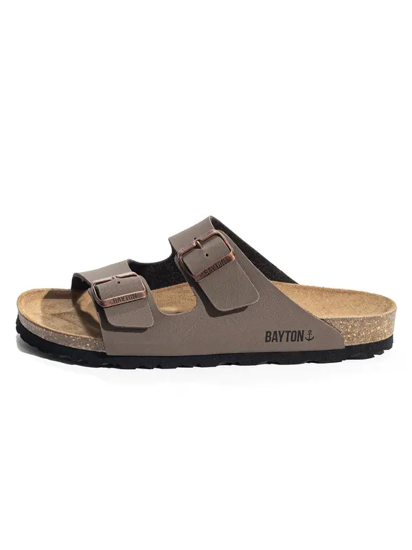 Bayton Bayton Natikače s potpeticom 'BALTIC'  taupe siva