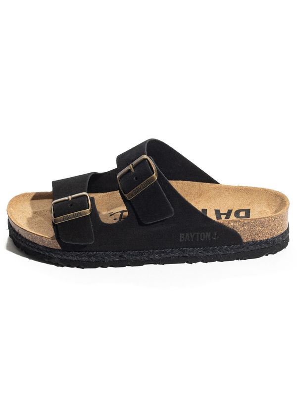 Bayton Bayton Natikače s potpeticom 'BENALLA'  pijesak / crna