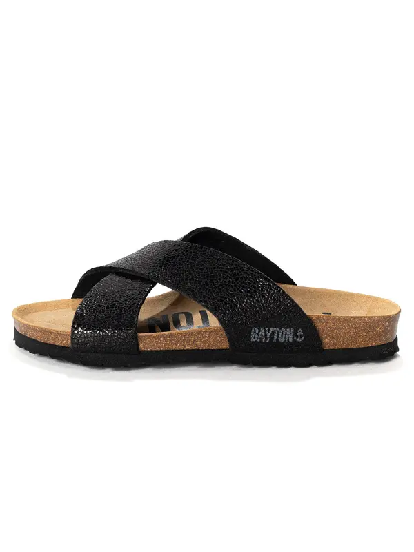 Bayton Bayton Natikače s potpeticom 'GOMERA'  siva / crna