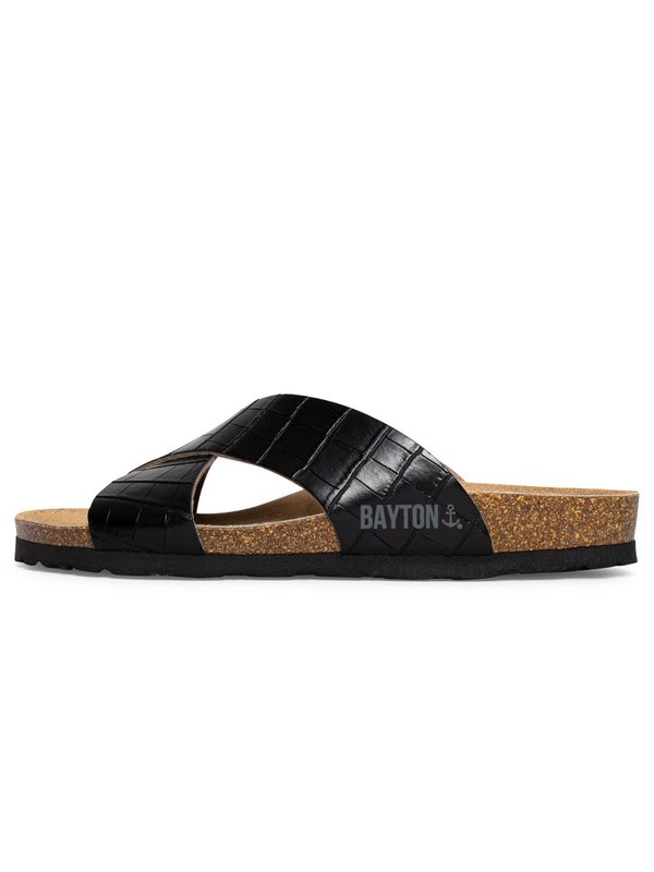 Bayton Bayton Natikače s potpeticom 'Gomera'  smeđa / tamo siva / crna