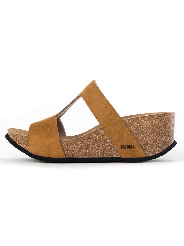 Bayton Bayton Natikače s potpeticom 'Hecate'  boja devine dlake (camel)