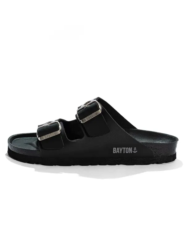 Bayton Bayton Natikače s potpeticom 'JANNY'  siva / crna
