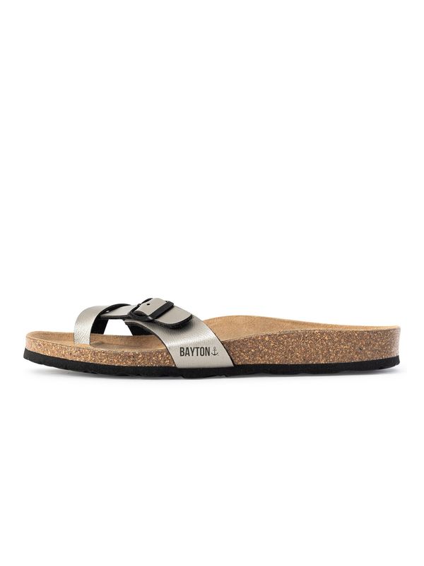 Bayton Bayton Natikače s potpeticom 'Junon'  crna / srebro