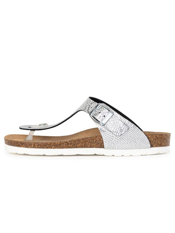 Bayton Bayton Natikače s potpeticom 'Mercure'  srebro