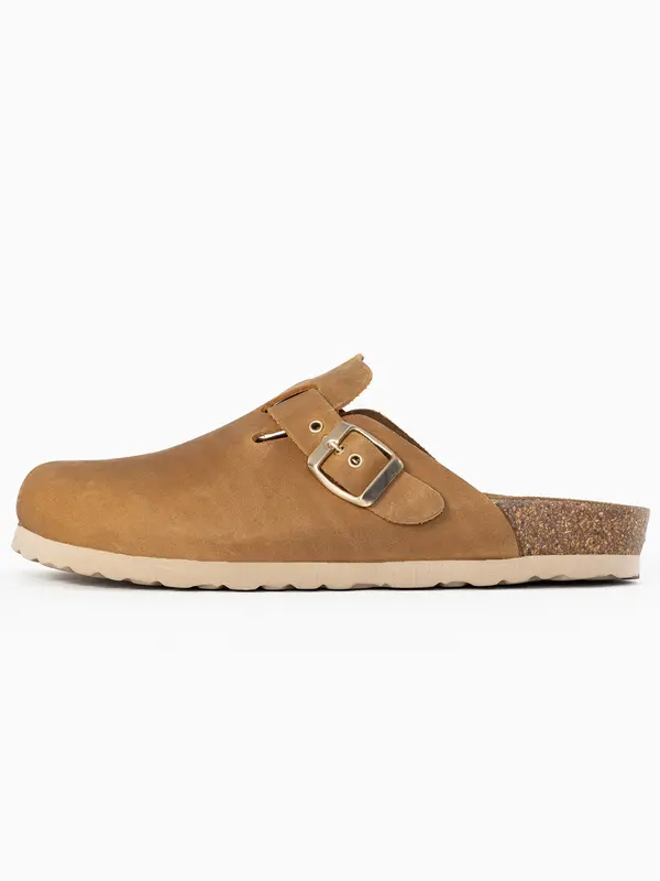 Bayton Bayton Natikače s potpeticom 'Milky'  boja devine dlake (camel)
