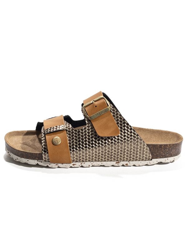 Bayton Bayton Natikače s potpeticom 'Narnia'  konjak / zlatna