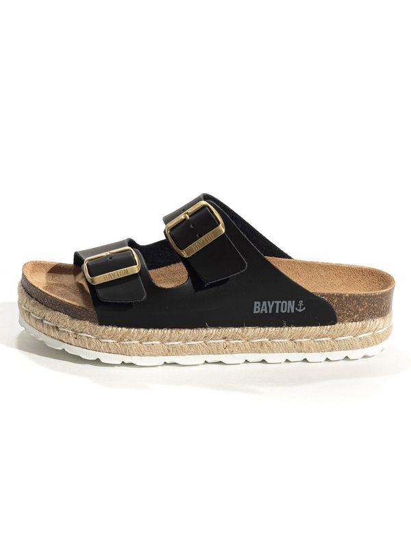 Bayton Bayton Natikače s potpeticom 'Olympe'  siva / crna