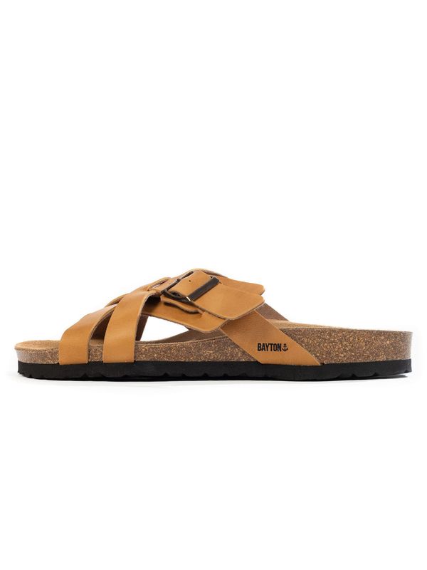 Bayton Bayton Natikače s potpeticom 'RIETI'  boja devine dlake (camel)