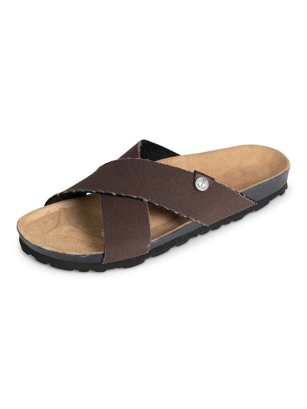 Bayton Bayton Natikače s potpeticom 'Saxo'  tamno smeđa