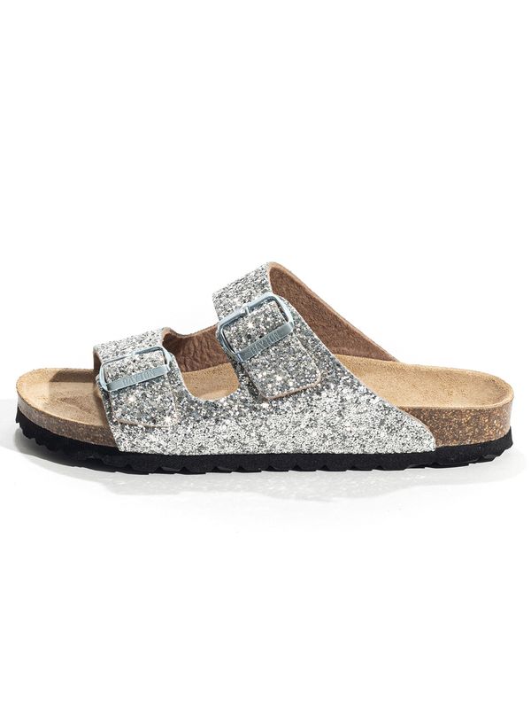 Bayton Bayton Natikače s potpeticom 'Tracy'  srebro