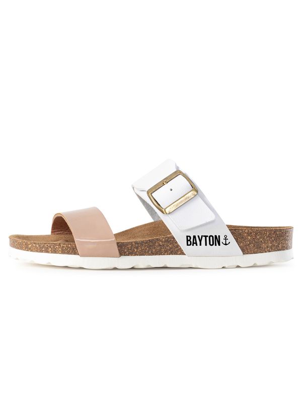 Bayton Bayton Natikače s potpeticom 'Valence'  nude / smeđa / bijela