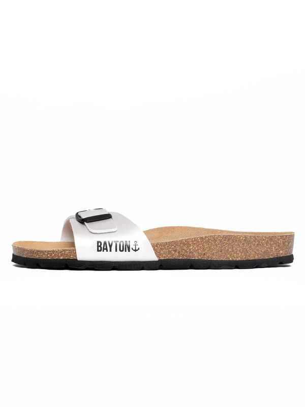 Bayton Bayton Natikače s potpeticom 'Zephyr '  crna / bijela melange