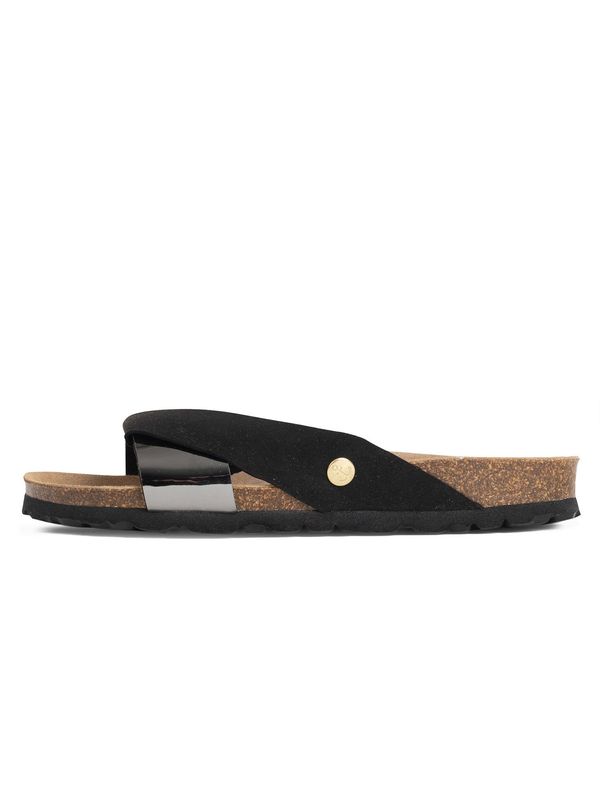 Bayton Bayton Papuče 'Figari'  crna / srebro