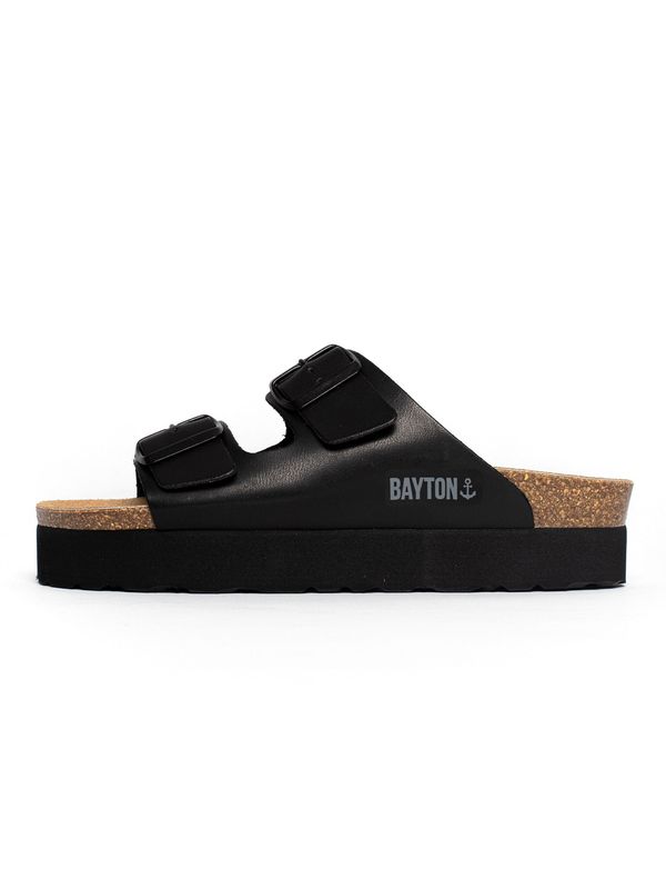 Bayton Bayton Papuče 'Japet'  svijetlosiva / crna