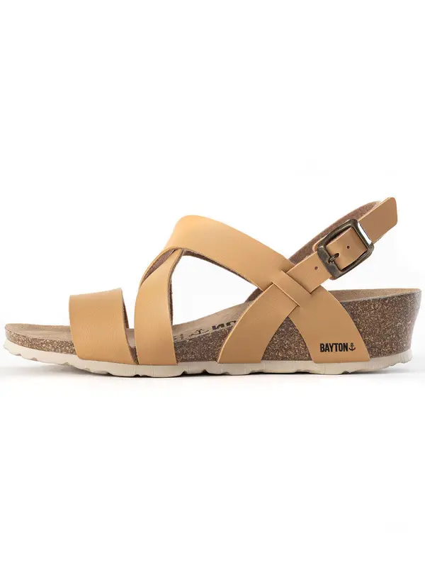 Bayton Bayton Sandale 'Berga'  boja devine dlake (camel)