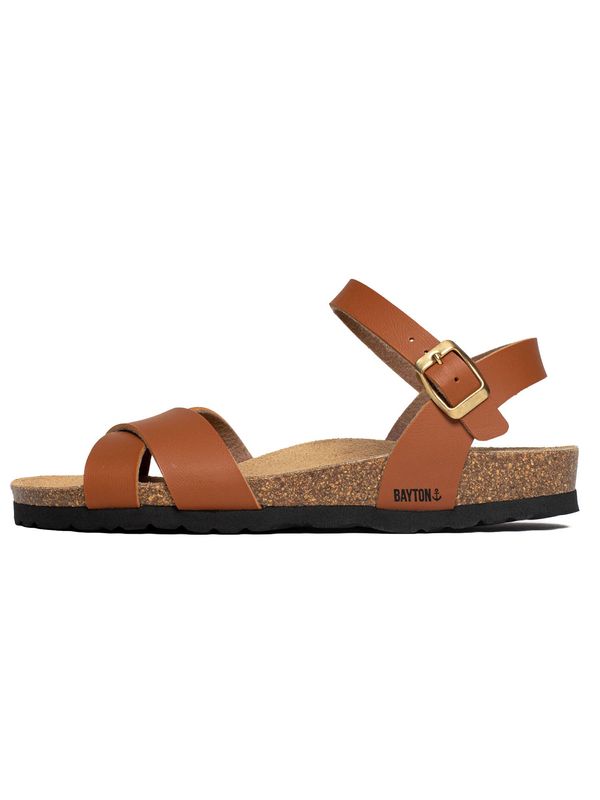 Bayton Bayton Sandale  boja devine dlake (camel)