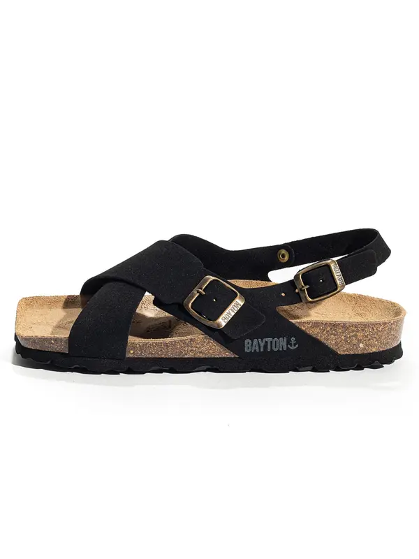 Bayton Bayton Sandale 'Cantabrie'  crna