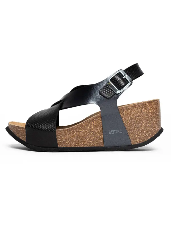 Bayton Bayton Sandale 'Jerez'  crna