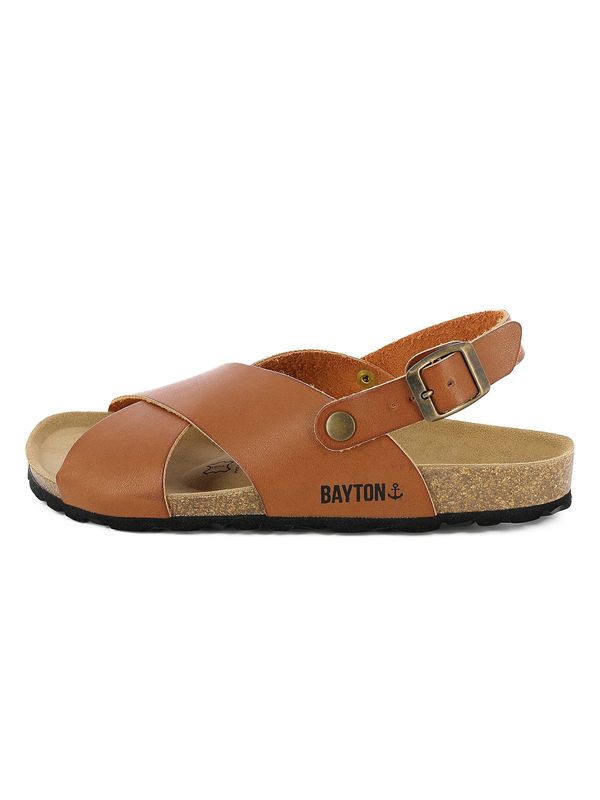 Bayton Bayton Sandale  karamela / crna