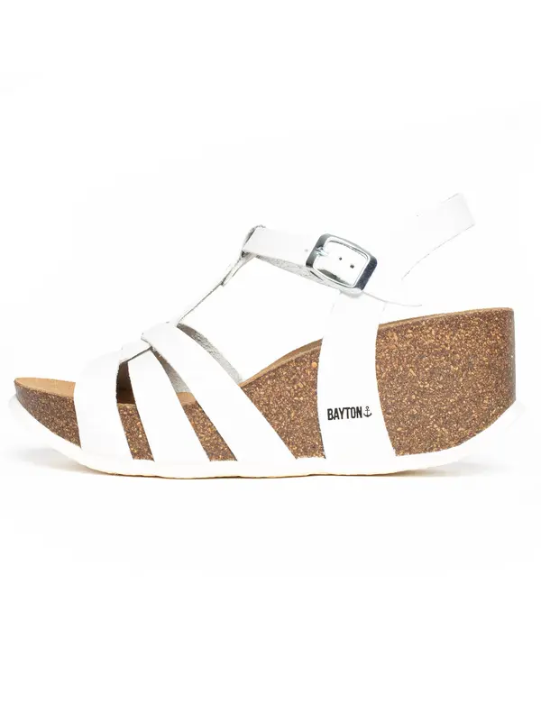 Bayton Bayton Sandale 'Lanzarote'  crna / bijela