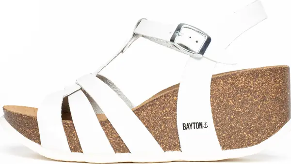 Bayton Bayton Sandale 'Lanzarote'  crna / bijela