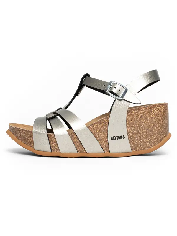 Bayton Bayton Sandale 'Lanzarote'  siva