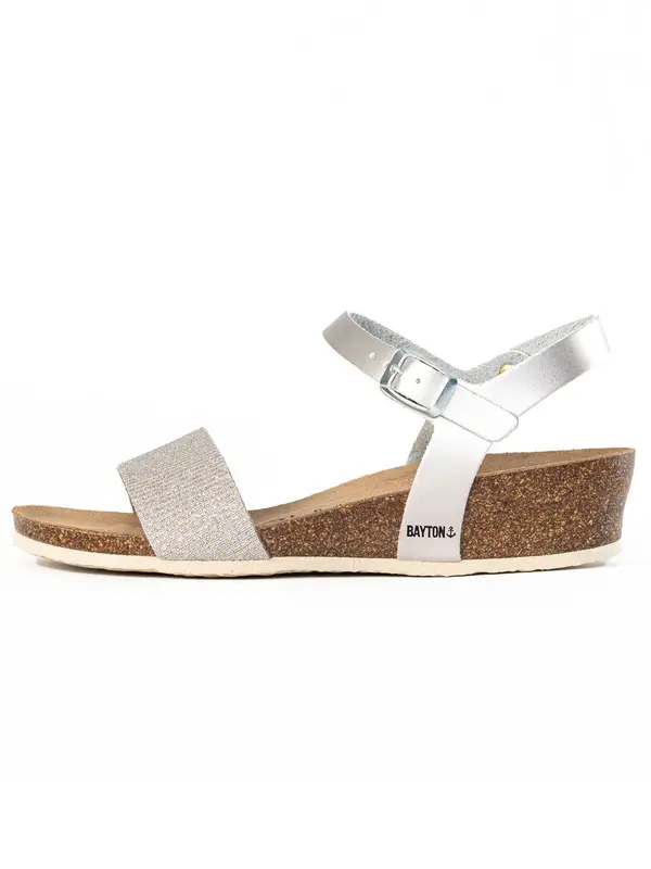 Bayton Bayton Sandale 'LEGANES'  srebro