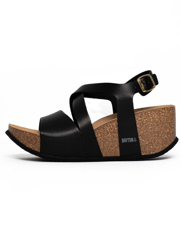 Bayton Bayton Sandale 'Malaga'  crna