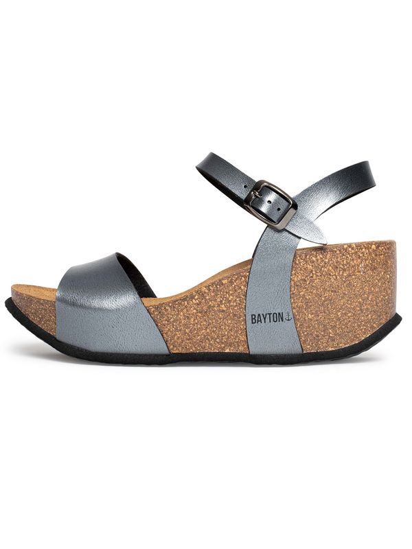 Bayton Bayton Sandale 'Maya'  srebrno siva