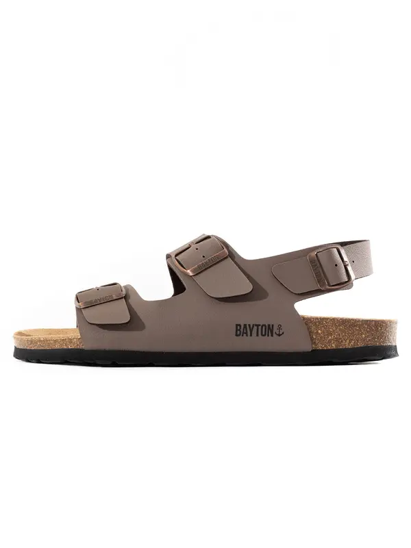 Bayton Bayton Sandale  moka smeđa / bronca / crna