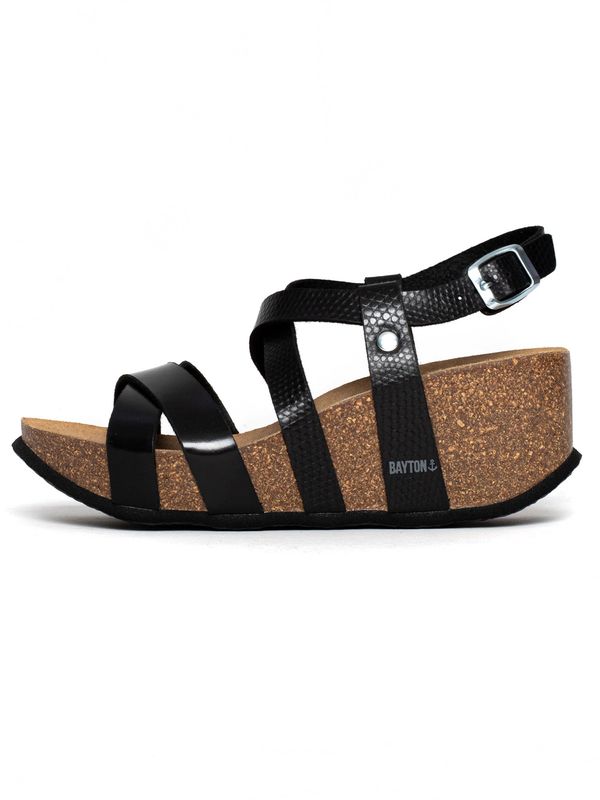 Bayton Bayton Sandale 'Palmas'  crna