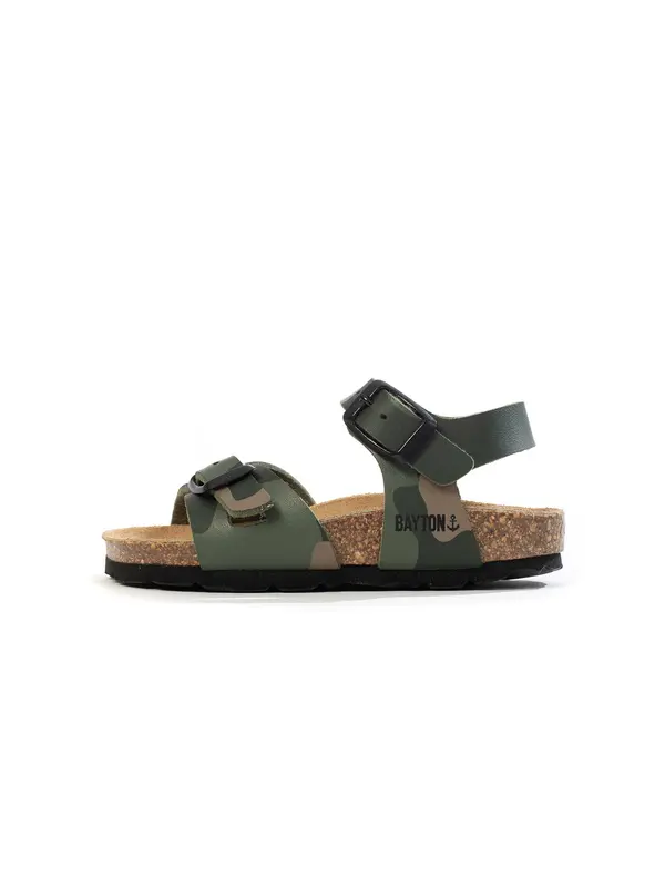 Bayton Bayton Sandale 'Pegase'  kaki