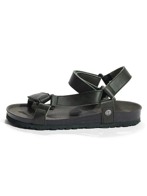 Bayton Bayton Sandale 'RIGONI'  kaki