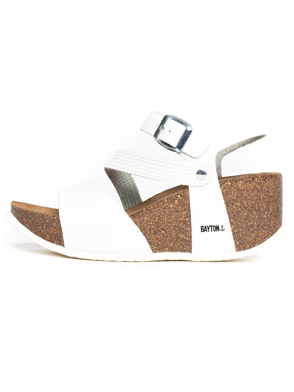 Bayton Bayton Sandale s remenčićima  bijela