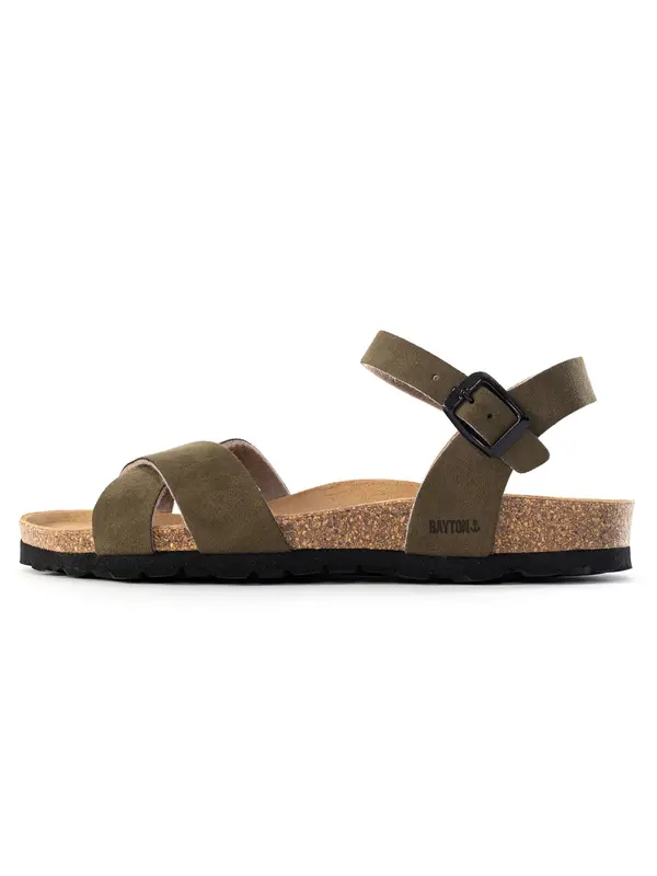 Bayton Bayton Sandale s remenčićima  kaki