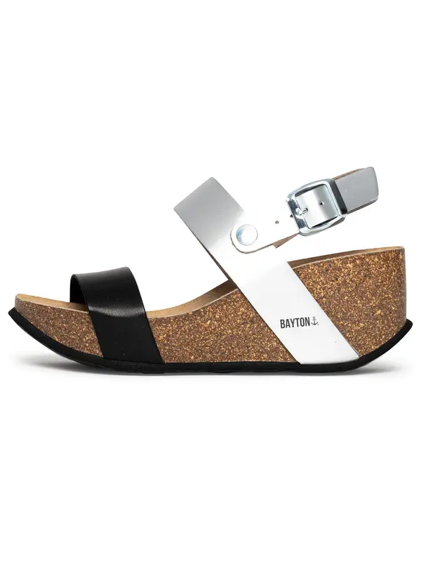 Bayton Bayton Sandale 'Selene'  crna / srebro