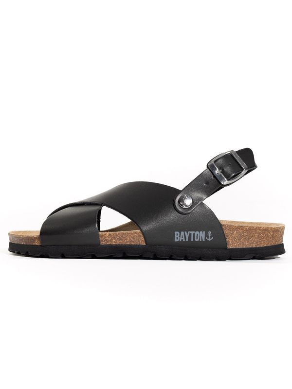 Bayton Bayton Sandale 'Tweed'  crna