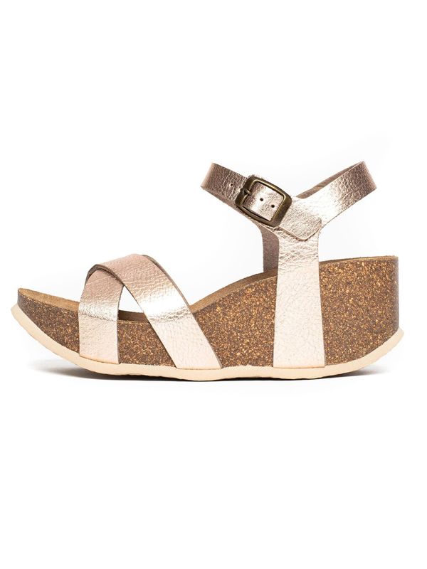 Bayton Bayton Sandale 'Venus'  rozo zlatna