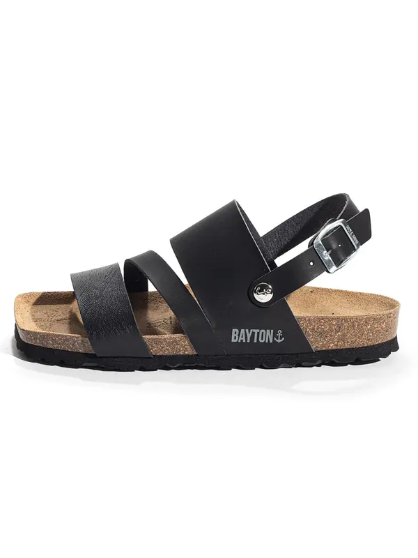 Bayton Bayton Sandale 'VITORIA'  bež / crna