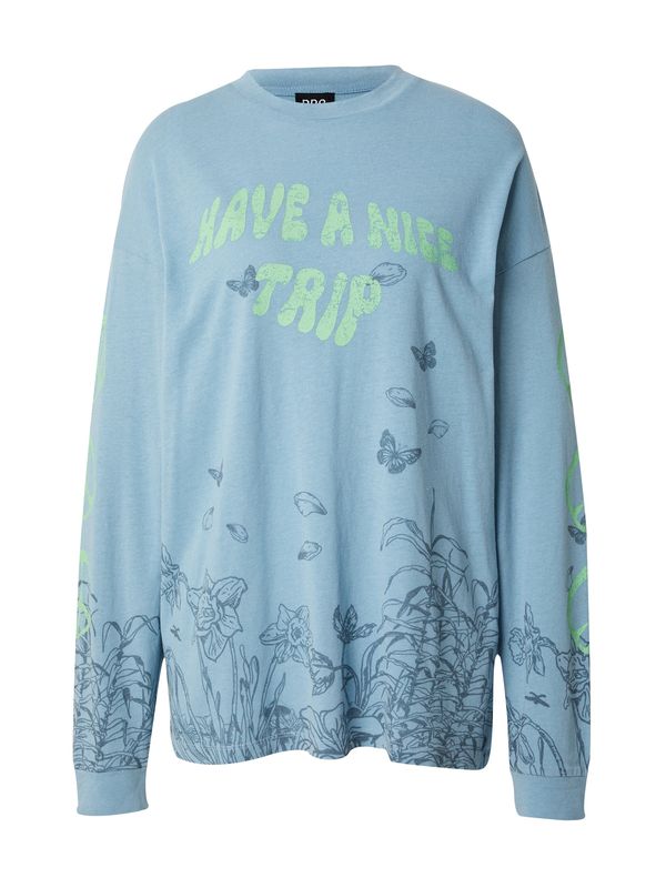 BDG Urban Outfitters BDG Urban Outfitters Majica 'NICE TRIP'  morsko plava / golublje plava / menta