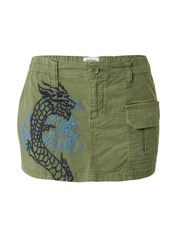 BDG Urban Outfitters BDG Urban Outfitters Suknja  noćno plava / svijetloplava / maslinasta