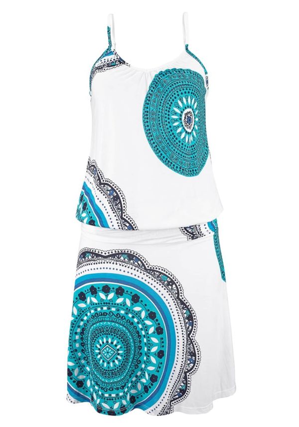 BEACH TIME BEACH TIME Haljina za plažu  tirkiz / bijela