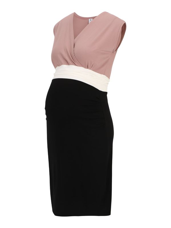 Bebefield Bebefield Haljina 'Giulia'  prljavo roza / crna / bijela