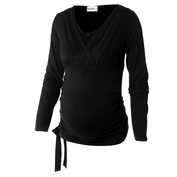 Bebefield Bebefield Majica 'Daphne'  crna