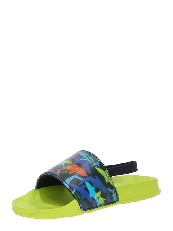 BECK BECK Otvorene cipele 'Sealife'  plava / limeta / crvena / crna