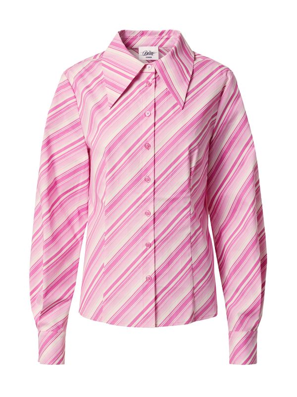 Bella x ABOUT YOU Bella x ABOUT YOU Bluza 'Fenja'  roza / roza / bijela