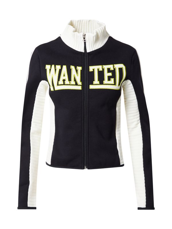 Bella x ABOUT YOU Bella x ABOUT YOU Gornji dio trenirke 'Liz'  limeta / crna / prljavo bijela